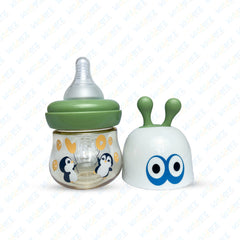 Yes 120ml Anti-Colic Baby Bottle with 3d Animal Design | Baby Plastic Feeder