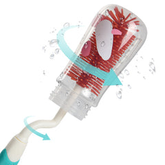 360 Degree Rotating Bottle Cleaning Brush Set for Cleaning Baby Bottles