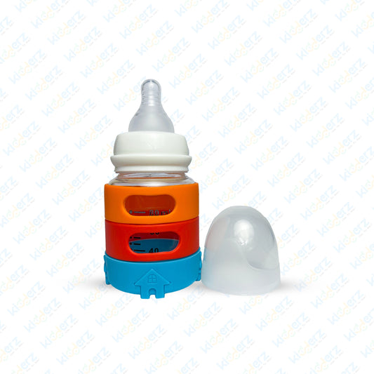 Pretty Baby Glass Feeder with Standard Neck & Silicon Cover 90ml/3oz