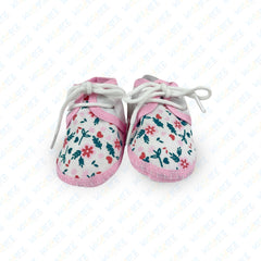 Printed Fabric Booties with playful designs
