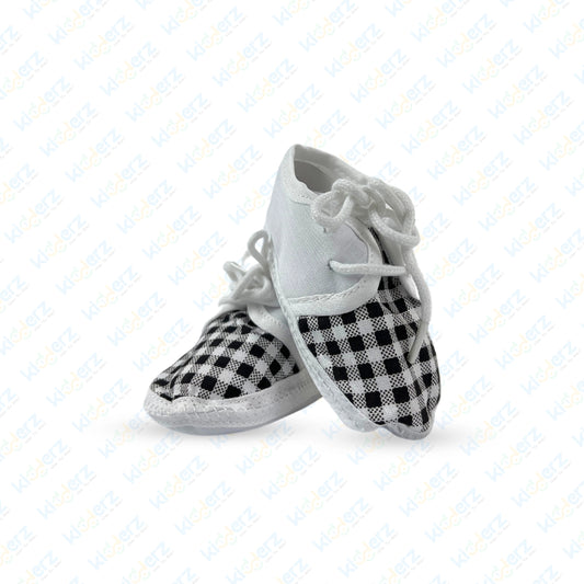 Printed Fabric Booties with playful designs