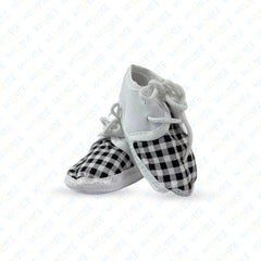 Printed Fabric Booties with playful designs