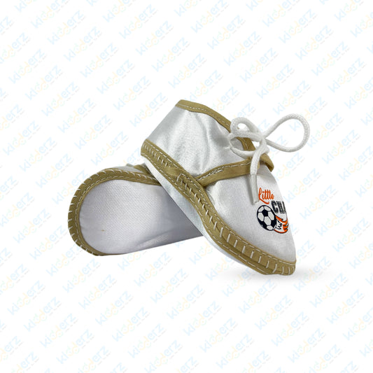 Printed Fabric Booties with playful designs