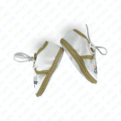 Printed Fabric Booties with playful designs