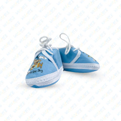 Printed Fabric Booties with playful designs