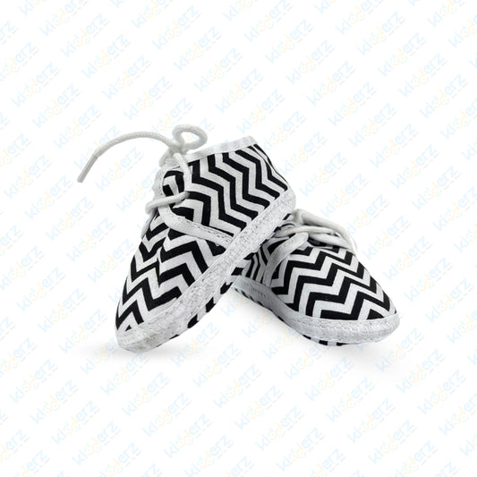 Printed Fabric Booties with playful designs