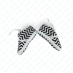 Printed Fabric Booties with playful designs