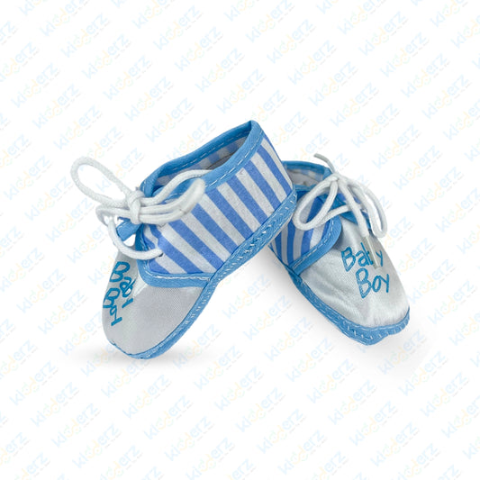 Printed Fabric Booties with playful designs