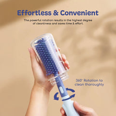 3 IN 1 BABY BOTTLE BRUSH SET | SILICONE FEEDER BRUSH (BLUE)