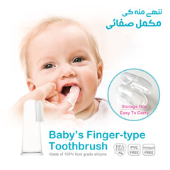 Kids Massager Brush | Finger Toothbrush for Baby Teeth Gums