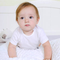 Kids Fleece Bedding Blanket Cover | Coral Fleece Blanket (White)