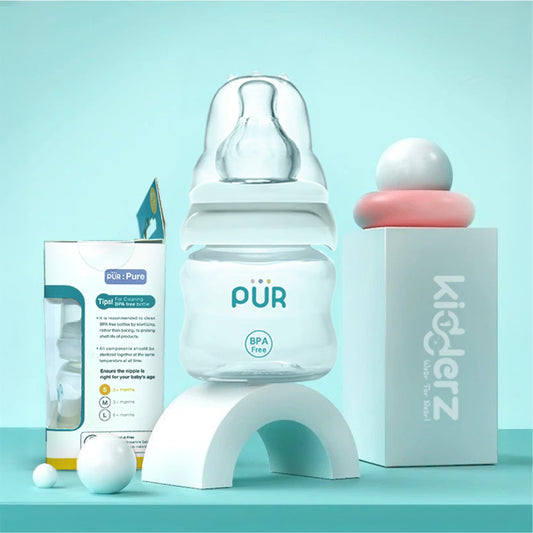 PUR Anti-Colic Baby Feeder | Doctor’s Recommended Feeding Bottle 60ml/2oz