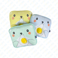 Egg Shaped Head Shaping Pillow | Soft Plush Pillow (Yellow)