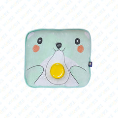 Egg Shaped Head Shaping Pillow | Soft Plush Pillow (Green)