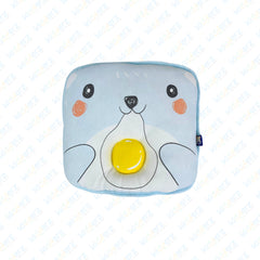 Egg Shaped Head Shaping Pillow | Soft Plush Pillow (Blue)