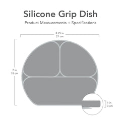Silicone Suction Plate | Baby Divided Tableware Plate