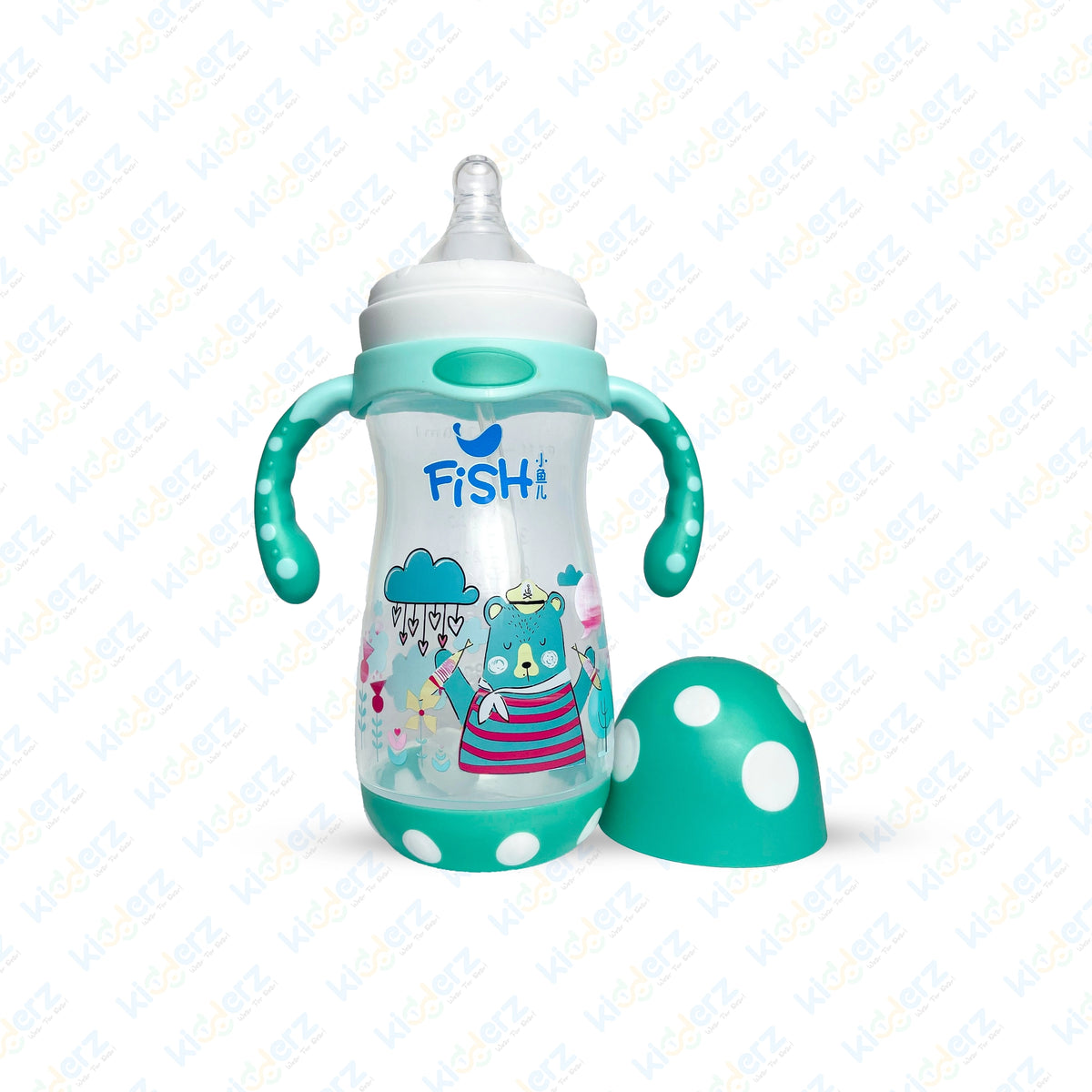 Fish Baby Feeder with Handle | Large-sized Feeding Bottle 240ml