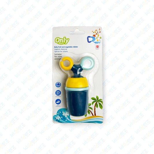 Only Baby Food Feeder Plus Pacifier | Baby Fruit & Vegetable Nibbler | Teething Soother