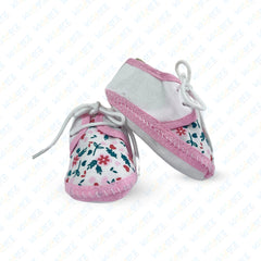 Printed Fabric Booties with playful designs