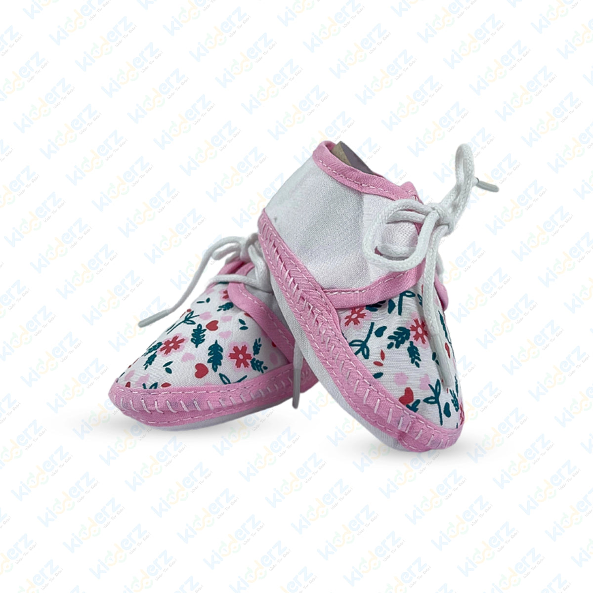 Printed Fabric Booties with playful designs