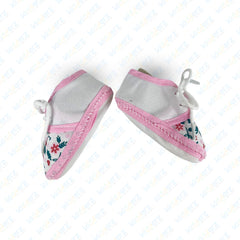 Printed Fabric Booties with playful designs