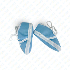 Printed Fabric Booties with playful designs