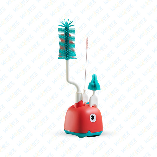 360 Degree Rotating Bottle Cleaning Brush Set for Cleaning Baby Bottles