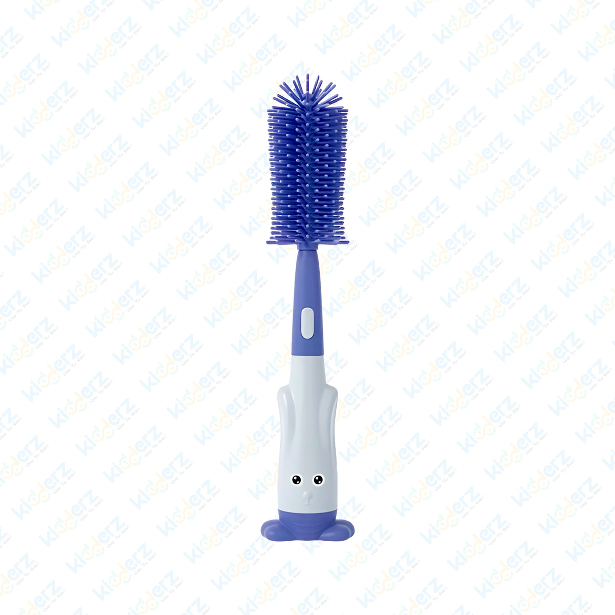 3 IN 1 BABY BOTTLE BRUSH SET | SILICONE FEEDER BRUSH (BLUE)