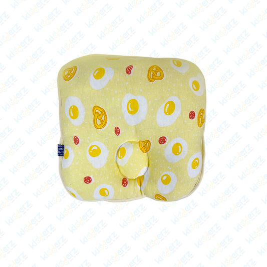 Egg Shaped Head Shaping Pillow | Soft Plush Pillow (Yellow)
