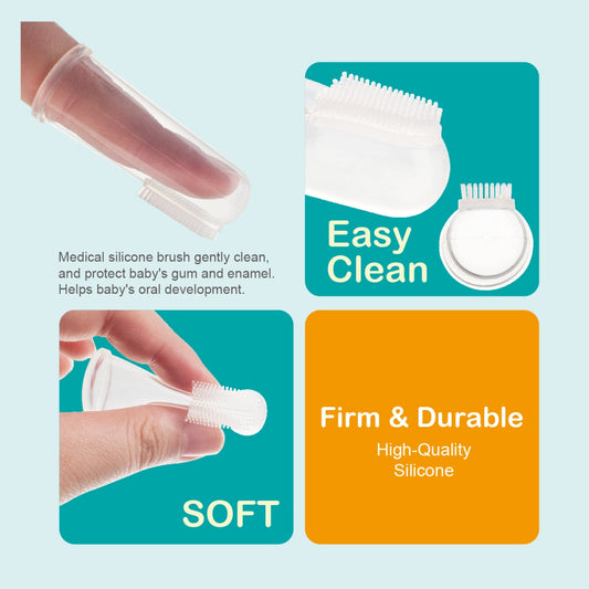 Kids Massager Brush | Finger Toothbrush for Baby Teeth Gums