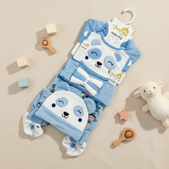 10 Pieces Cat New Born Baby Starter Set | Baby Rompers (0-3 Months)