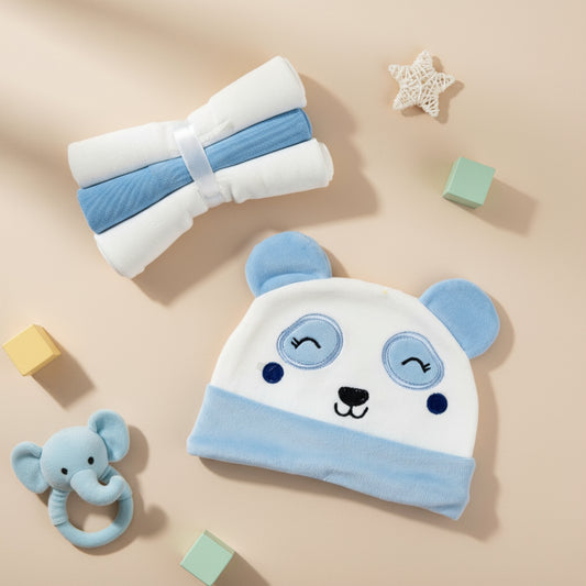 10 Pieces Cat New Born Baby Starter Set | Baby Rompers (0-3 Months)