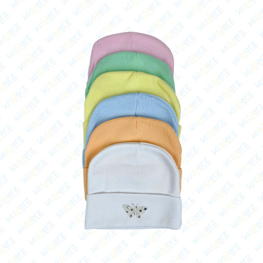 Newborn Baby Soft Cotton Cap Sky Blue