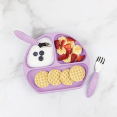 Silicone Suction Plate | Baby Divided Tableware Plate