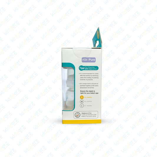 PUR Anti-Colic Baby Feeder | Doctor’s Recommended Feeding Bottle 60ml/2oz