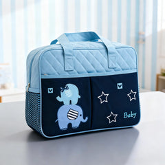 Multi-Purpose Baby Diaper Bag (Waterproof) - Blue
